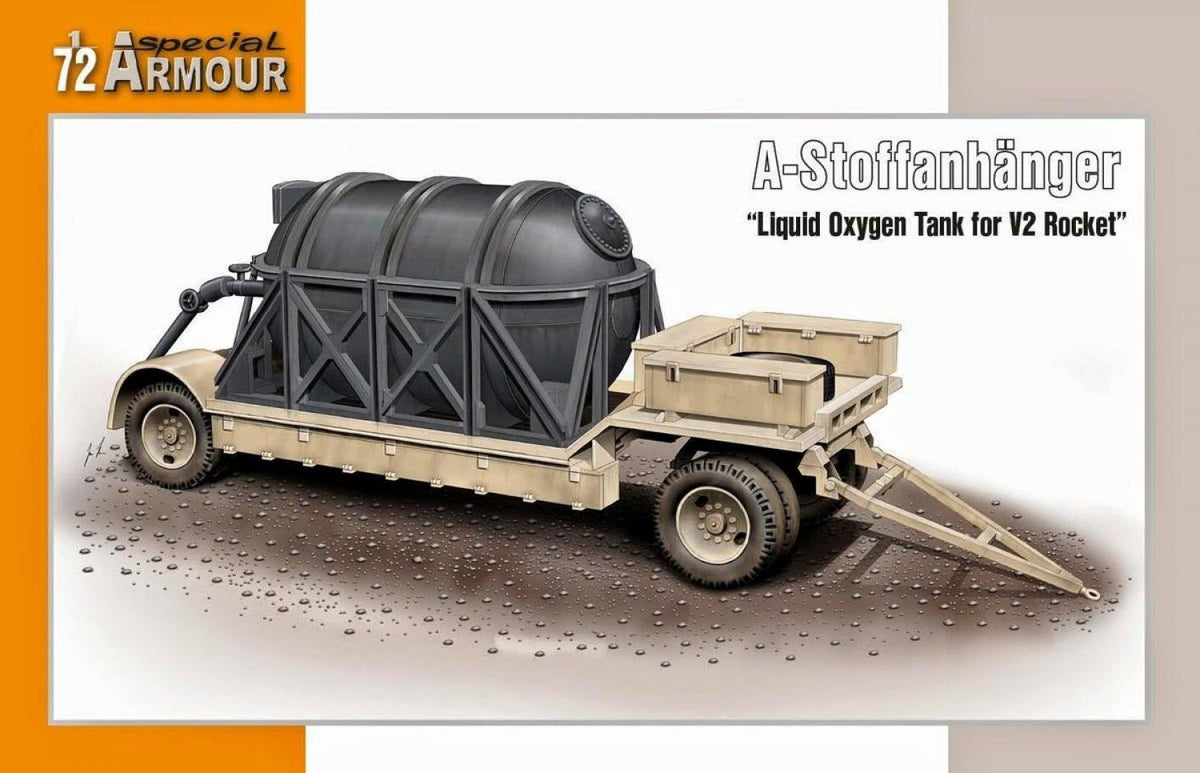 Special Armour 1/72 A-Stoffanhnger "Liquid Oxygen Tank for V2 Ro Plastic Model Kit SA-72015