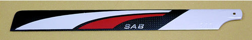 SAB0330R Carbon Main Blades 3D 600mm 46/50 size SAB BLADES