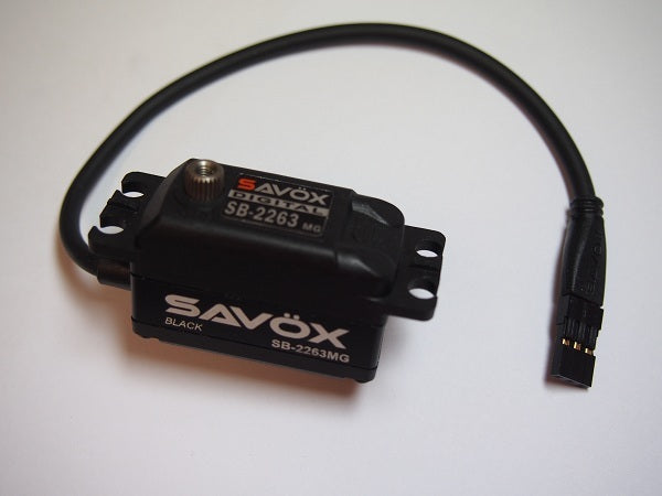 SAV-BE-SB2263MG Black Edition B/less high speed servo Savox