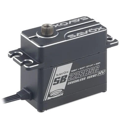 SAV-SB2280SG SB2280SG - Monster Torque Brushless Servo, Black Edition .11sec / 972.1oz @ 8.4v Savox