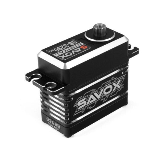 SAV-SB3290SG SAVOX Monster Torque Brushless Servo, Black Edition DIGITAL HiVolt (75kg-0,11s/60°) BRUSHLESS SAVOX