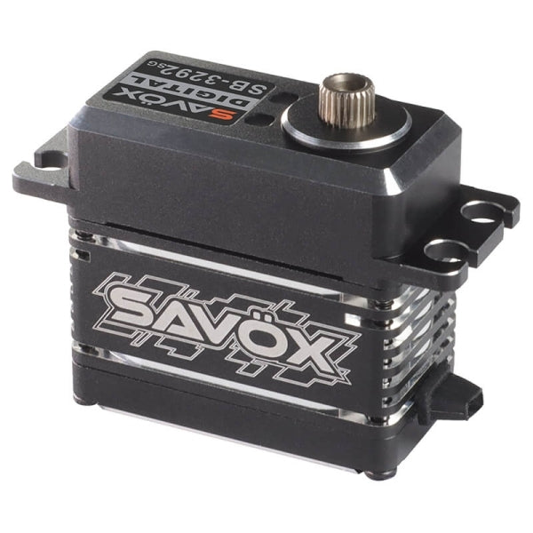 SAV-SB3292SG SAVOX Monster Torque Brushless Servo, Black Edition DIGITAL HiVolt (40kg-0,07s/60°) BRUSHLESS SAVOX