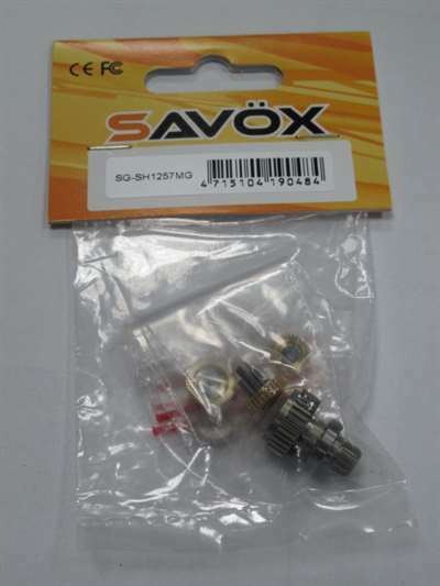 SAV-SGSH1257 Gear set to suit SH1257MG Savox