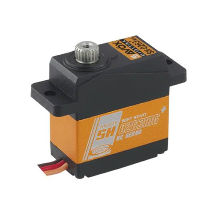 SAV-SH0257MG SAVOX MICRO DIGITAL SERVO PLUS 0.09SEC 2.2KG@6V HELI/PARKFLY SAVOX