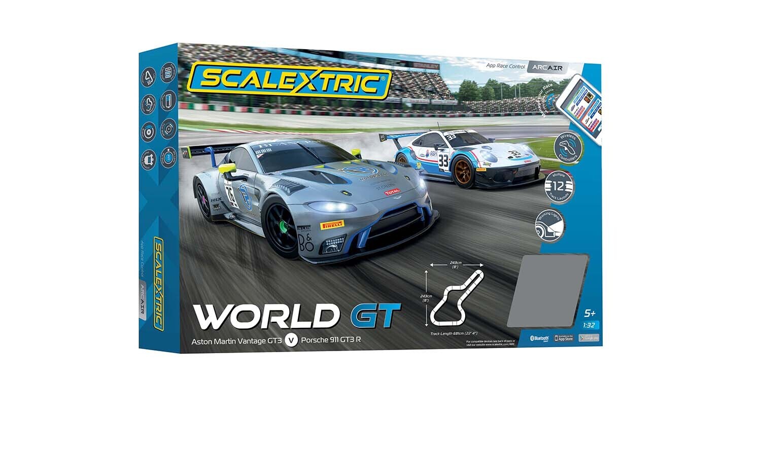 C1434SF SCALEXTRIC ARC AIR WORLD GT Scalextric