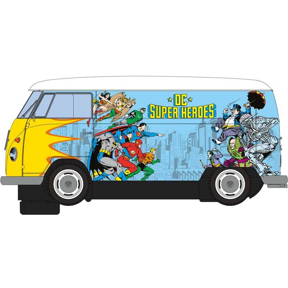C3933 SCALEXTRIC VW PANEL VAN T1B  - DC COMICS Scalextric