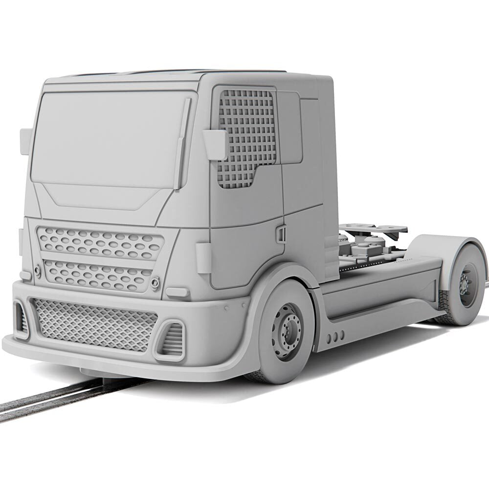 C4156 SCALEXTRIC RACING TRUCK - RED & GREEN & WHITE Scalextric