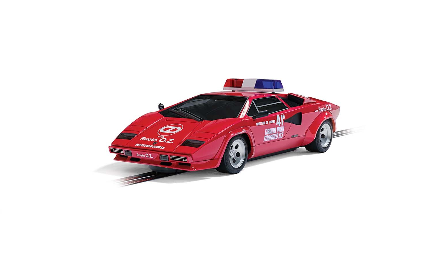 C4329 SCALEXTRIC LAMBORGHINI COUNTACH - 1983 MONACO GP SAFETY CAR Scalextric