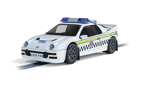 C4341 SCALEXTRIC FORD RS200 - POLICE EDITION