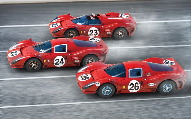 C4391A SCALEXTRIC 1967 DAYTONA 24 TRIPLE PACK