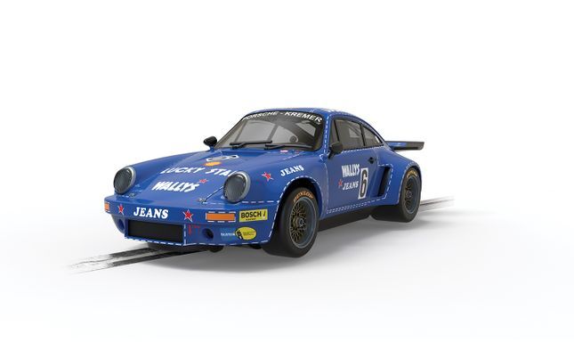 C4398 SCALEXTRIC PORSCHE 911 CARRERA RSR 3.0 - WALLYS JEANS Scalextric