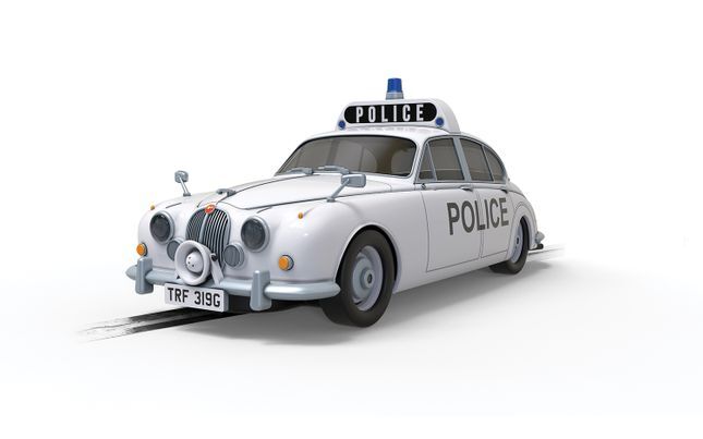 C4420 SCALEXTRIC JAGUAR MK2 - POLICE EDITION