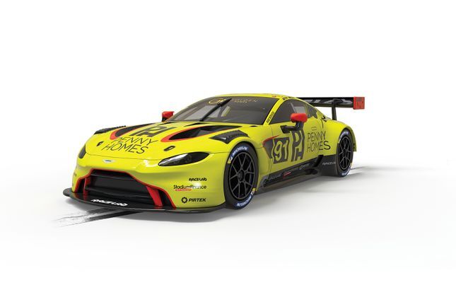 C4446 SCALEXTRIC ASTON MARTIN GT3 VANTAGE - PENNY HOMES RACING - RONAN MURPHY