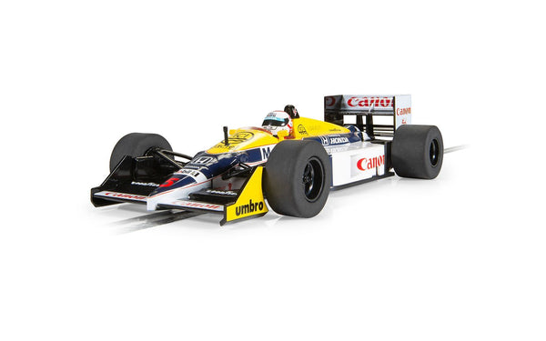 C4508 SCALEXTRIC WILLIAMS FW11B 1987 BRITISH GRAND PRIX - NIGEL MANSELL SLOT CAR scalextric