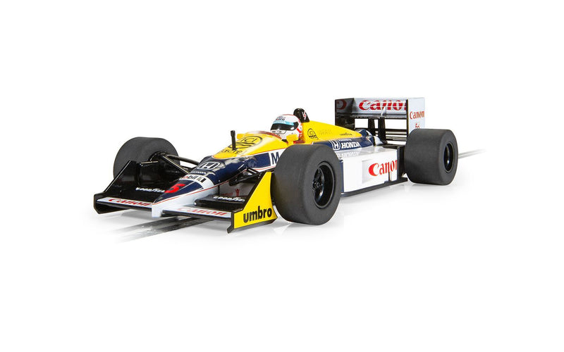 C4508 SCALEXTRIC WILLIAMS FW11B 1987 BRITISH GRAND PRIX - NIGEL MANSELL SLOT CAR scalextric