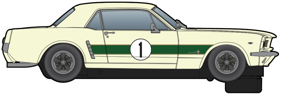 C4531F SCALEXTRIC FORD MUSTANG -  1965 - PETE GEOGHEGAN - SMS SPECIAL Scalextric