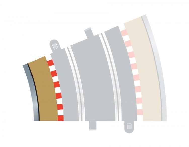 C8281 SCALEXTRIC RAD 3 BORDERS & BARRIERS Scalextric