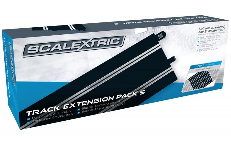 C8554 SCALEXTRIC TRACK EXTENSION PACK 5 - 8 X C8205 STRAIGHTS Scalextric