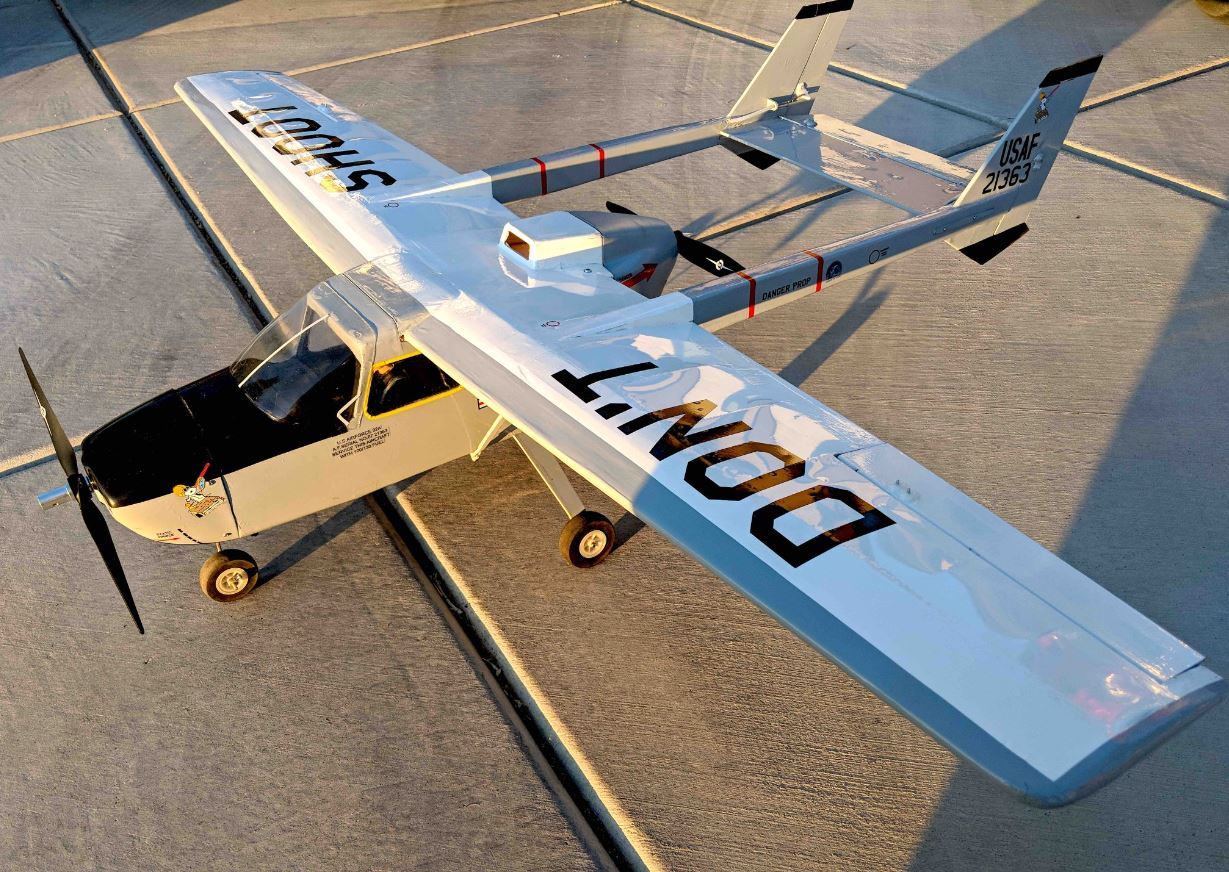 SEA-146US Seagull Models Cessna 337 Twin .36 Size ARF, US Military Scheme Seagull