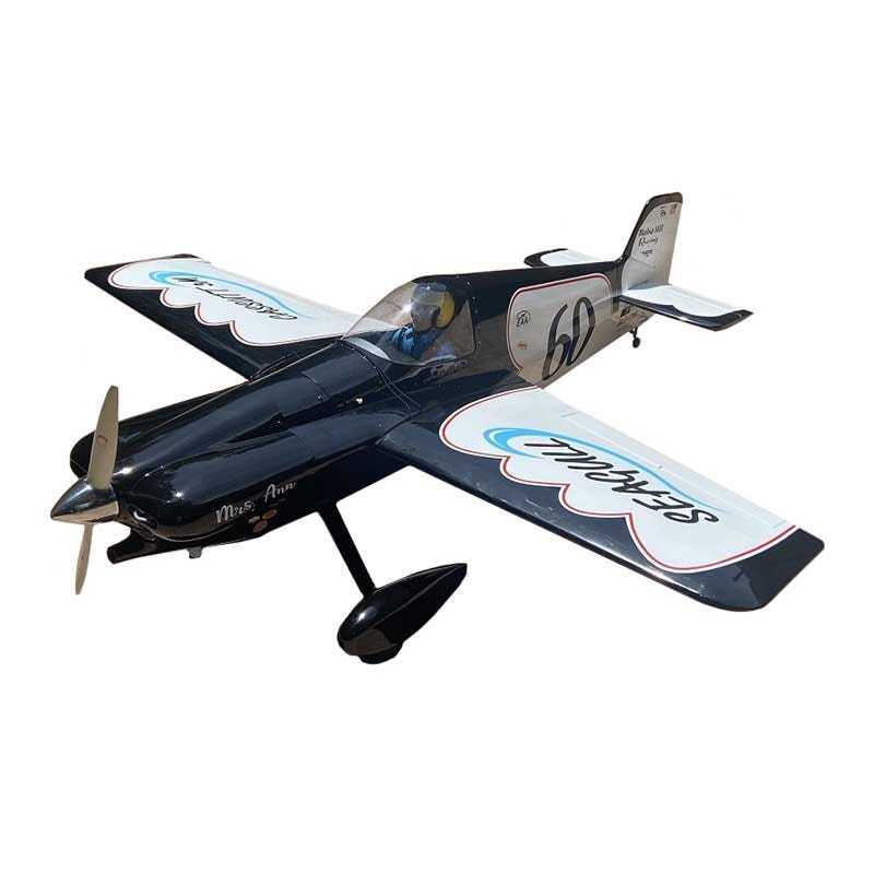 SEA-164B Seagull Models Cassutt 3M F1 Air Race 50cc ARF, Black, SEA-164B