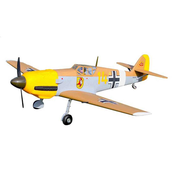 SEA-278NGEAR Seagull Models Messerschmitt BF109E-4 Trop 20cc ARF with Electric Retracts, Matte Finish