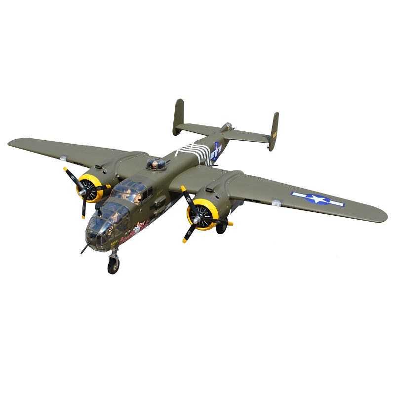 SEA-330G Seagull Models Giant B-25 Mitchell RC Plane, 20cc ARF with Retracts, SEA-330G