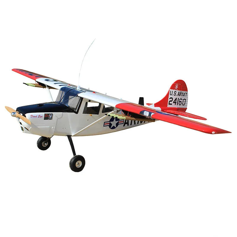 SEA-385 Seagull Models Cessna Bird Dog Dead Eye 122inch ARF, 60-80cc