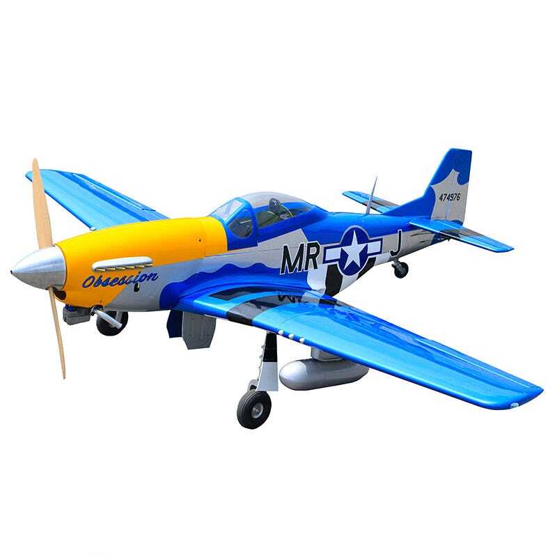 SEA-391OBGEAR Seagull Models North American P-51D 30cc ARF with JP Retracts, Obsession