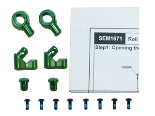 GV SEM1671GR UPGRADE ROLL BAR STOPPER SET (GREEN) GV
