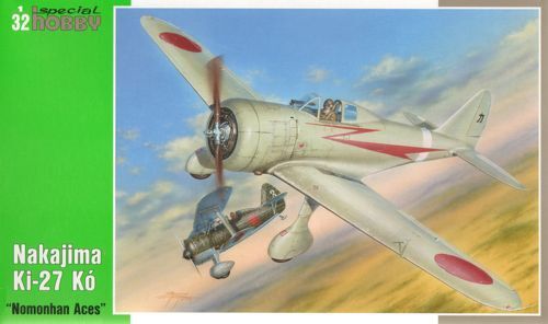Special Hobby 1/32 Nakajima Ki-27KÃƒ³ Nate "Nomonham Aces" Plastic Model Kit SH-32033