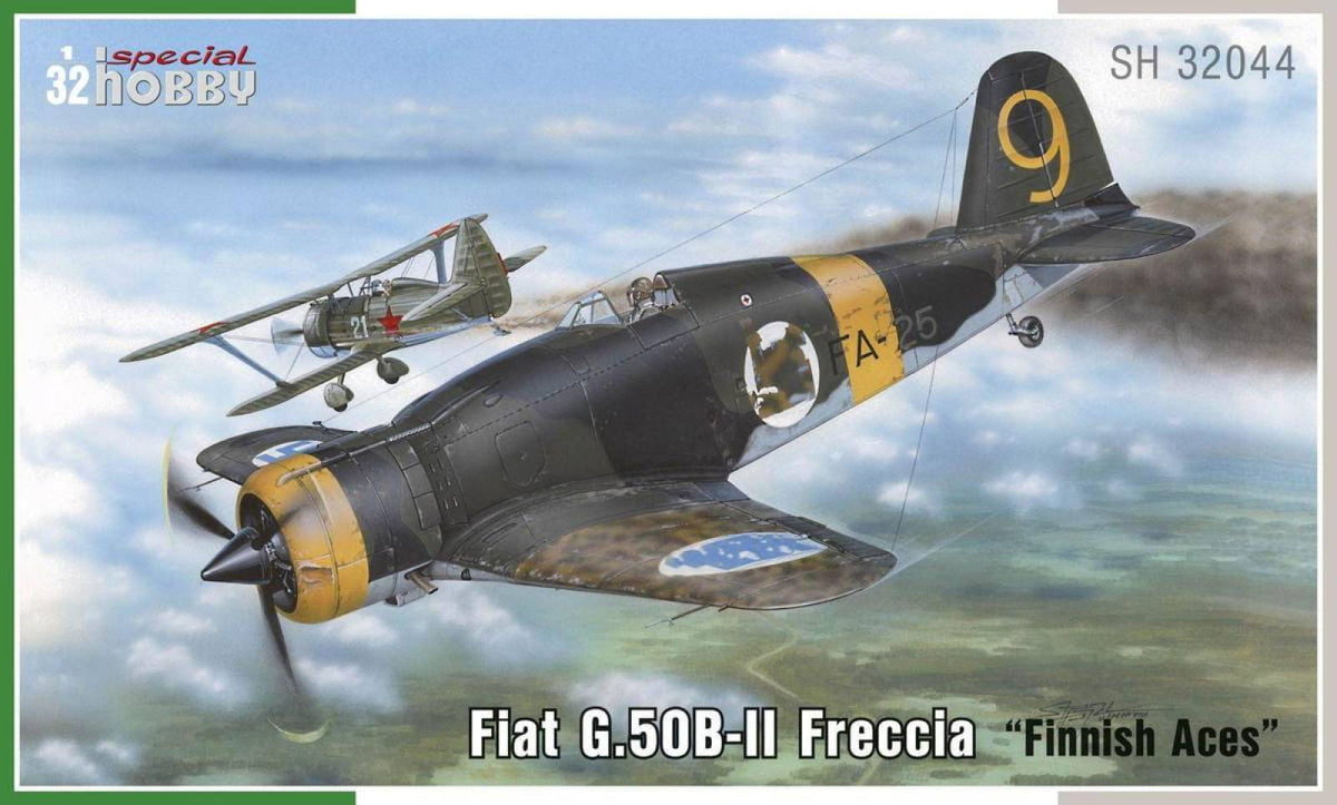 Special Hobby 1/32 G.50-II Freccia "Finnish Service" Plastic Model Kit SH-32044