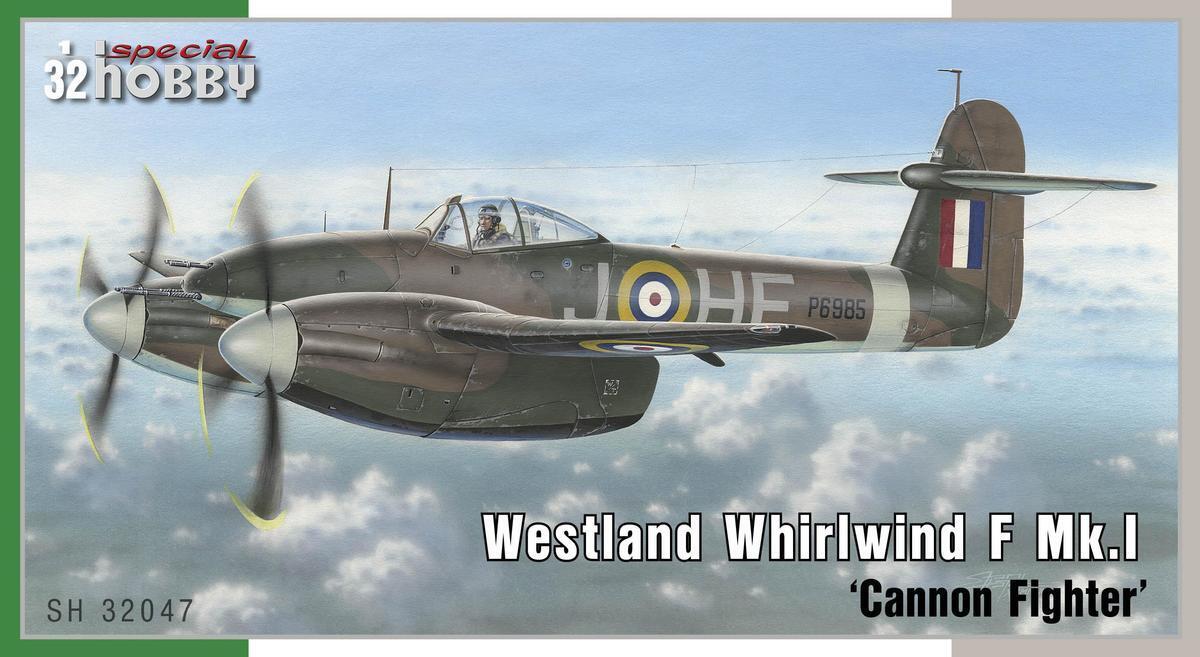 Special Hobby 1/32 Westland Whirlwind Mk.I 'Cannon Fighter' Plastic Model Kit SH-32047