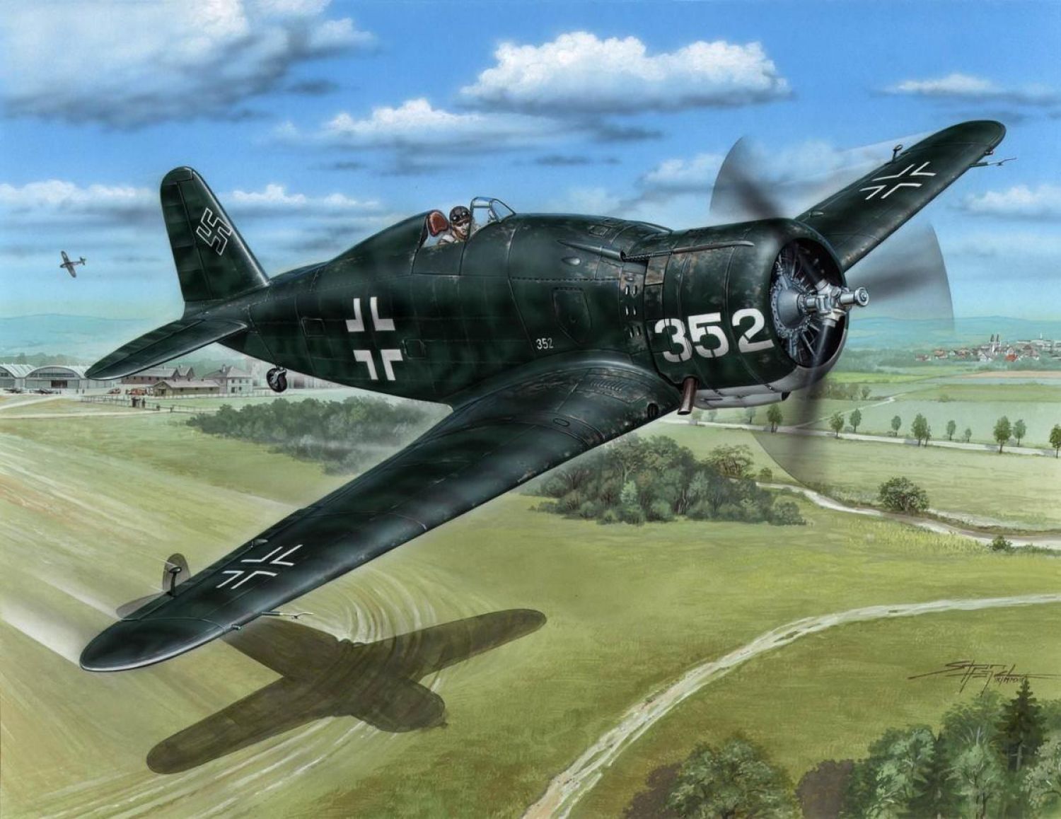 Special Hobby 1/32 Fiat G.50bis "Luftwaffe and Croatian AF" Plastic Model Kit