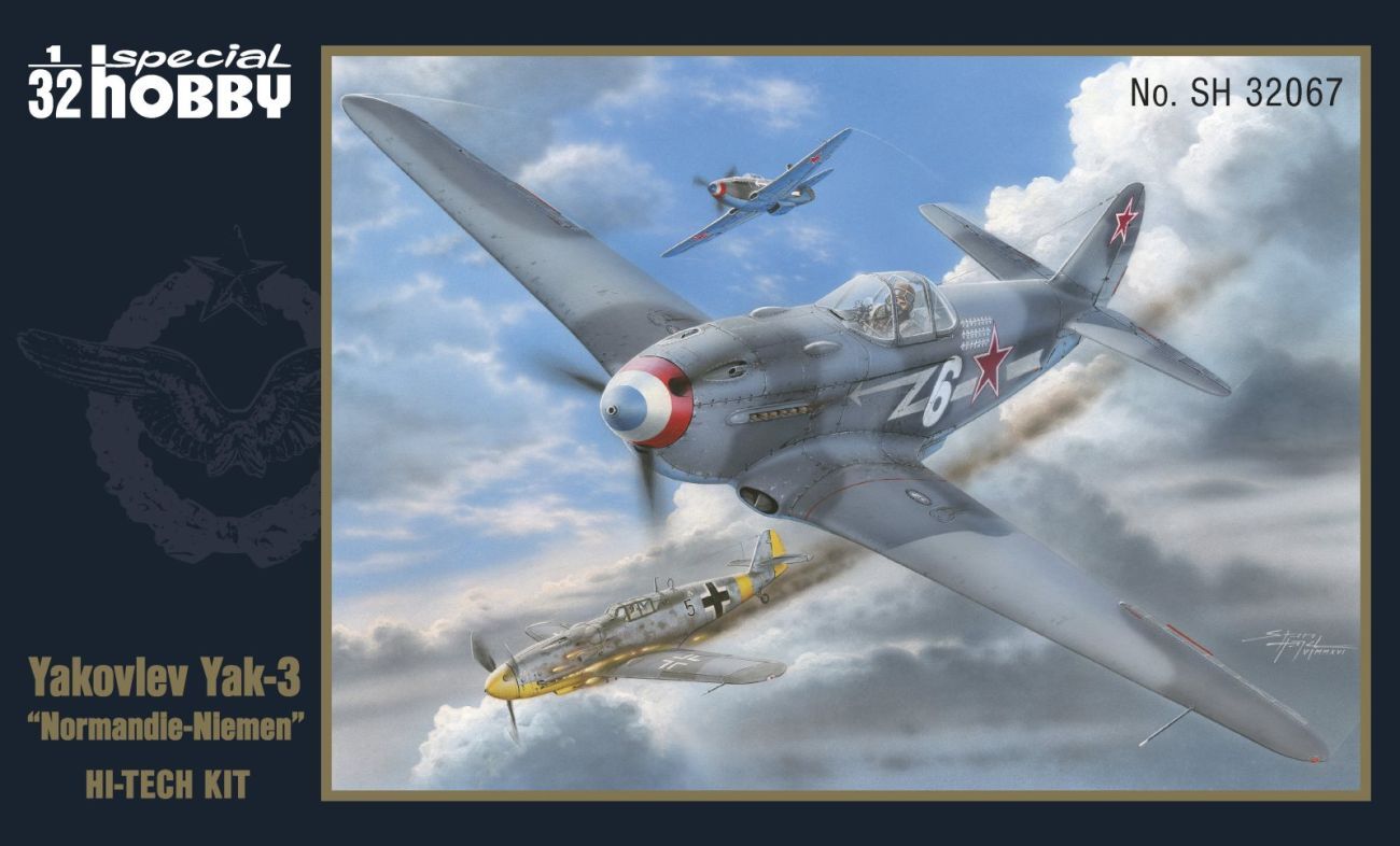 Special Hobby 1/32 Yakovlev Yak-3 "Normandie-Niemen" HI-TECH" Plastic Model Kit