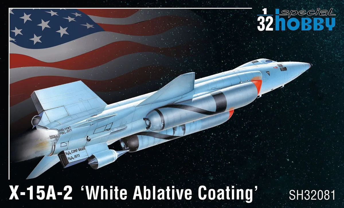 Special Hobby 1/32 X-15A-2 ‚¬ËœWhite Ablative Coating‚¬„¢ Plastic Model Kit SH-32081