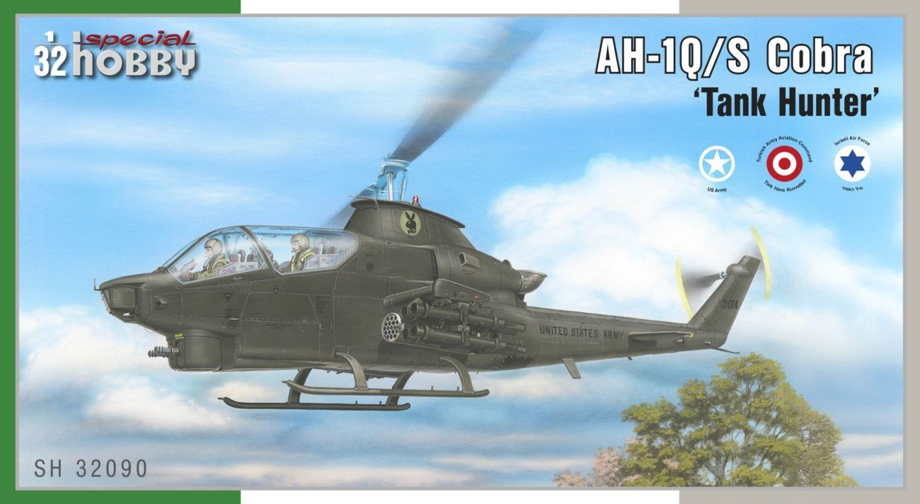 Special Hobby 1/32 AH-1Q/S Cobra 'Tank Hunter' Plastic Model Kit