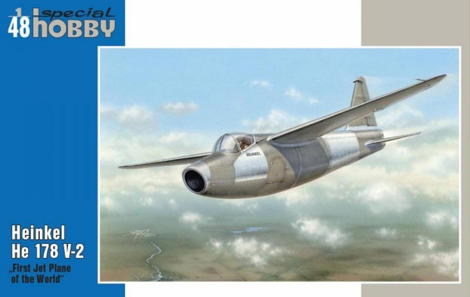 Special Hobby 1/48 Heinkel He 178 V-2 Plastic Model Kit