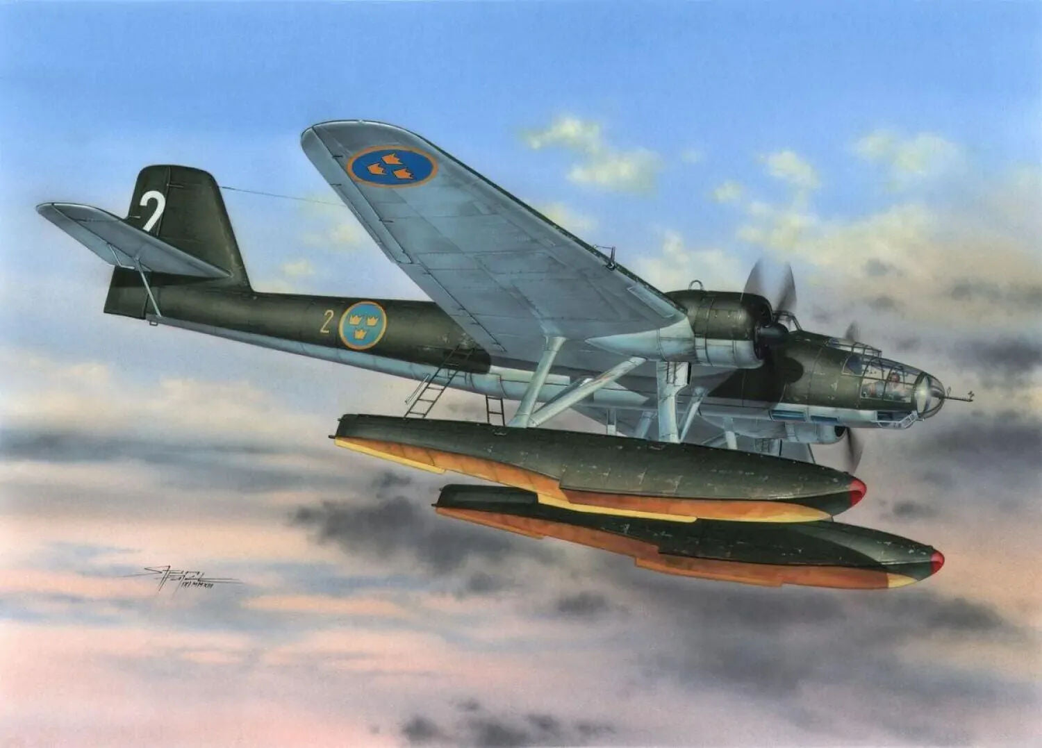 Special Hobby 1/48 Heinkel He 115 Scandinavian Service Plastic Model Kit