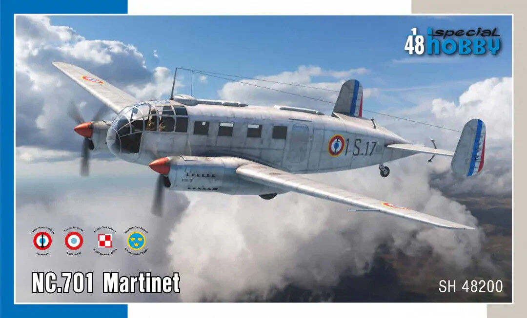 Special Hobby 1/48 SNCAC NC.701 Martinet Plastic Model Kit