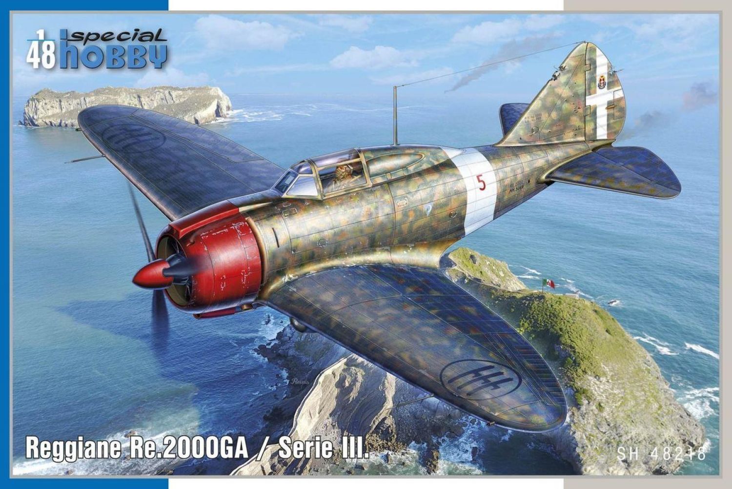 Special Hobby 1/48 Reggiane Re.2000GA / Serie III. Plastic Model Kit