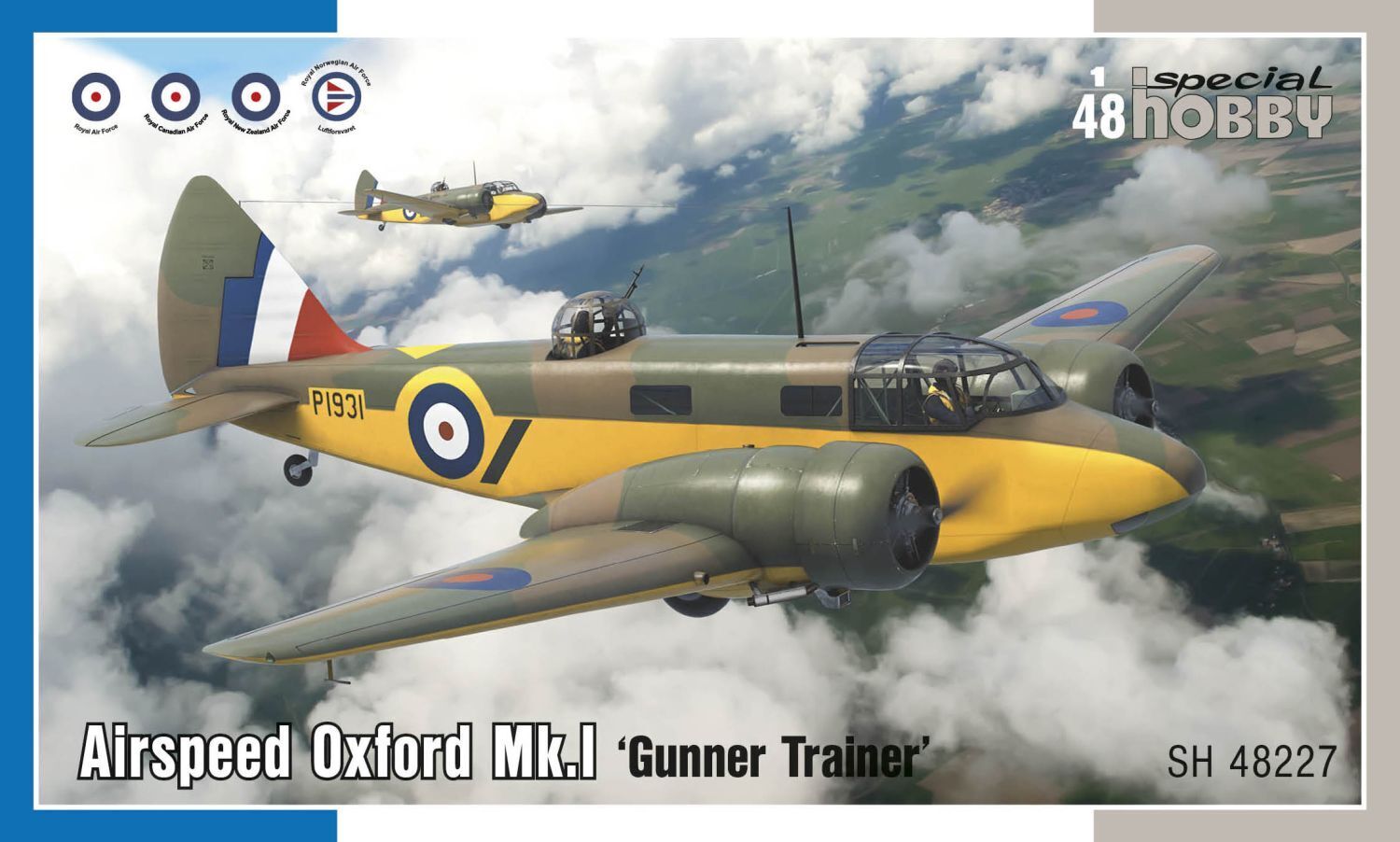 Special Hobby 1/48 Airspeed Oxford Mk.I €˜Gunner Trainer€™ Plastic Model Kit