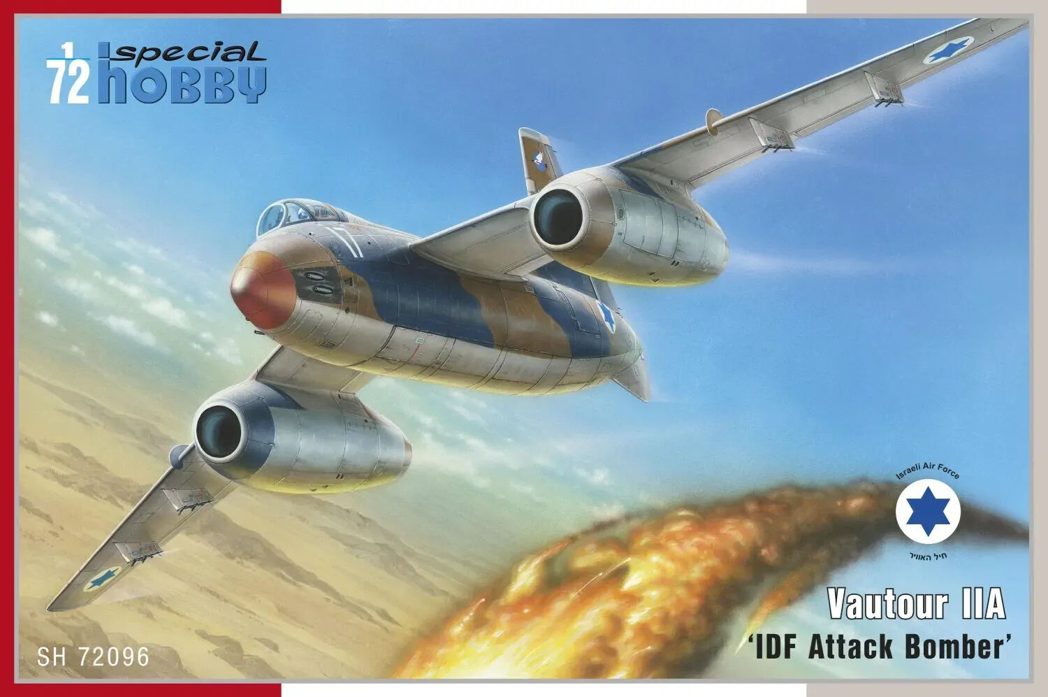 Special Hobby 1/72 Vautour IIA €˜IDF Attack Bomber€™ Plastic Model Kit