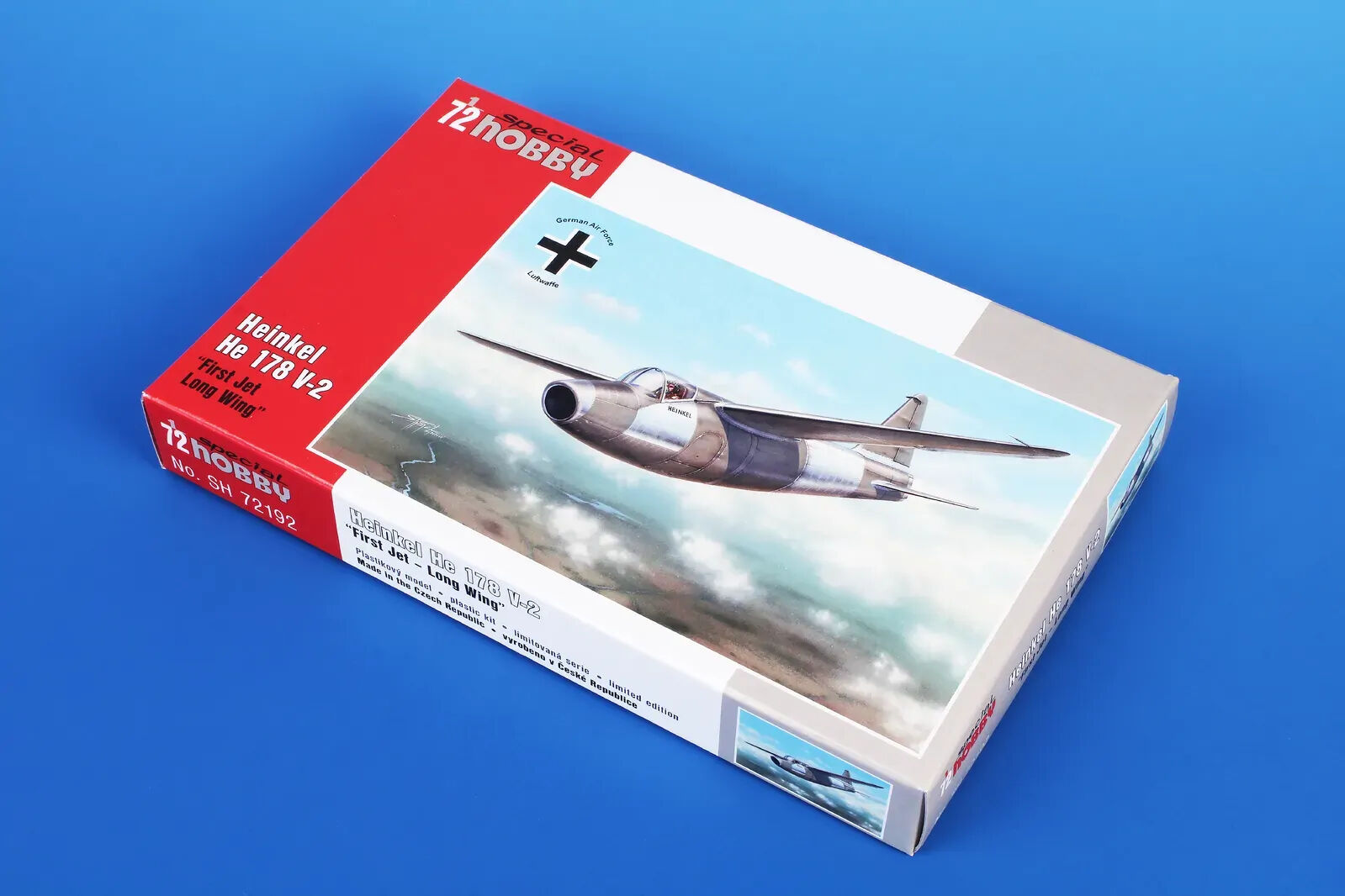 Special Hobby 1/72 Heinkel He 178 V-2 Plastic Model Kit