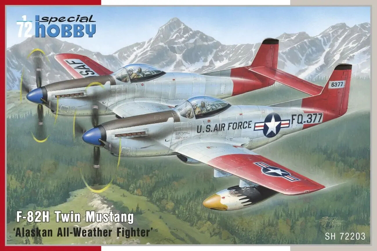 Special Hobby 1/72 F-82H Twin Mustang "Alaskan All Weather Fight Plastic Model Kit