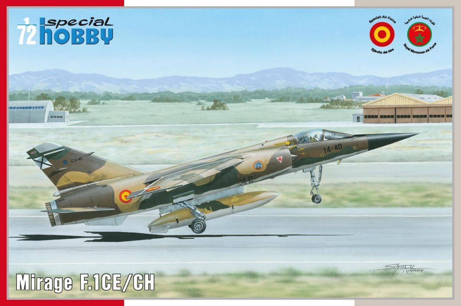 Special Hobby 1/72 Mirage F.1 CE/CH Plastic Model Kit
