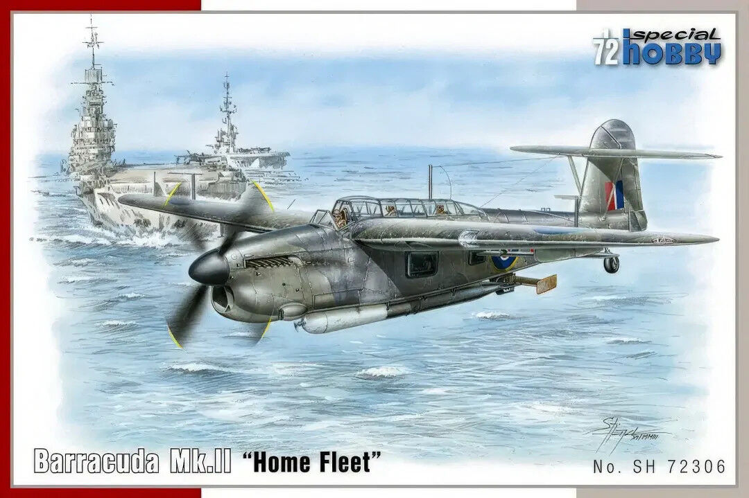 Special Hobby 1/72 Fairey Barracuda Mk.II "Home Fleet" Plastic Model Kit