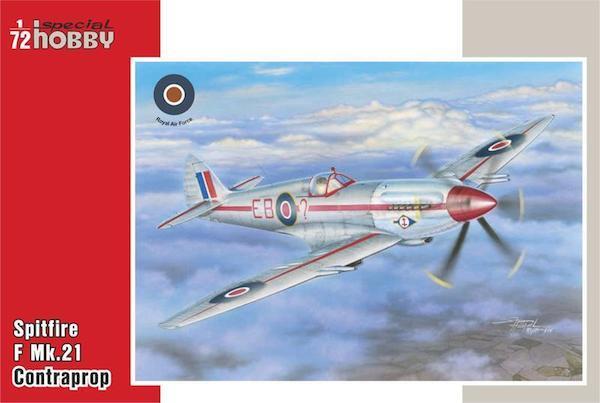Special Hobby 1/72 Supermarine Spitfire Mk.21 Contraprop Plastic Model Kit