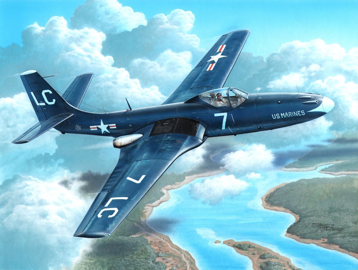 Special Hobby 1/72 FH-1 Phantom 'MARINES First Jet' Plastic Model Kit