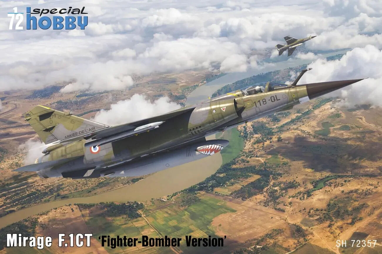 Special Hobby 1/72 Mirage F.1CT Plastic Model Kit