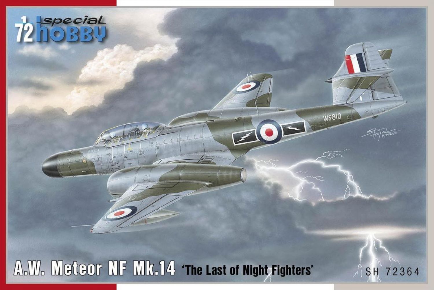 Special Hobby 1/72 A.W. Meteor NF Mk.14 €˜The Last of Night Fighters€™ Plastic Model Kit